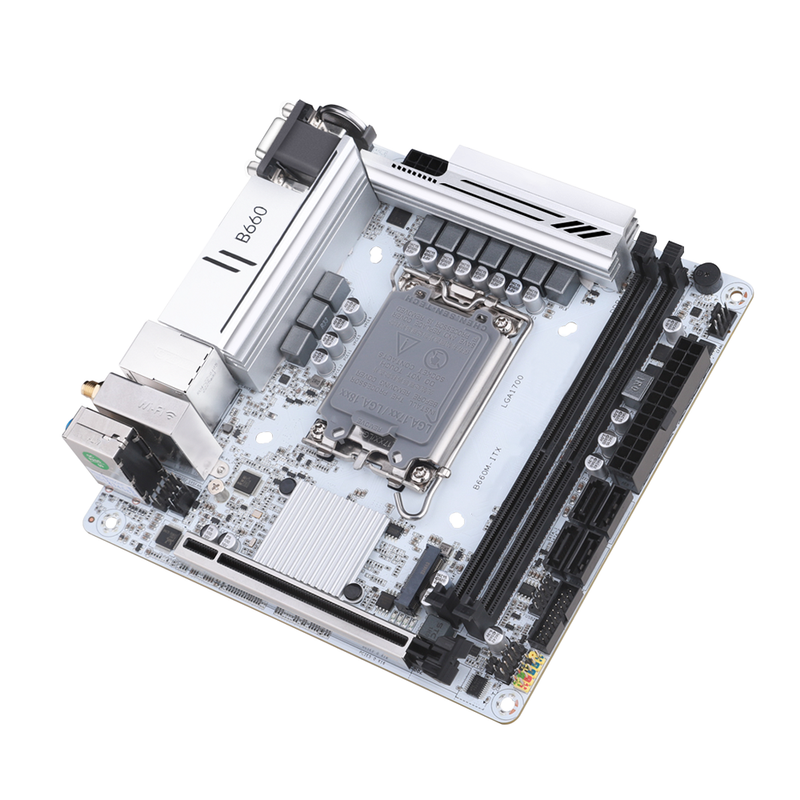 B660M-ITX D4 - Carte Mère Mini iTX Socket LGA1700 Wifi 6E | DIY Micro