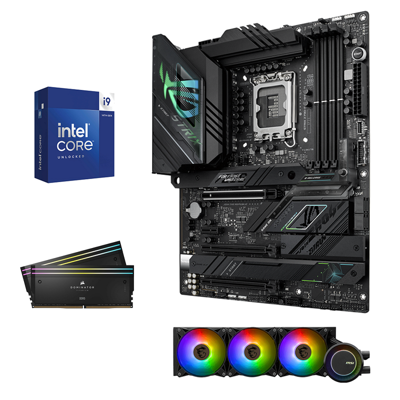 Kit d'évolution Intel Core i9-14900KF - ASUS Rog Z790-F Gaming | DIY MICRO