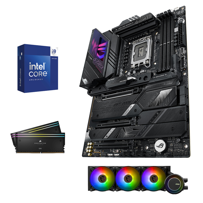 Kit sur Mesure Intel Core i9-14900KF - ASUS Rog Z790-E Gaming | DIY MICRO