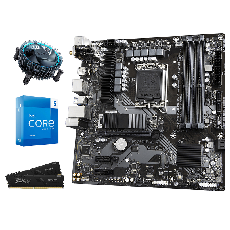 Kit d'évolution Intel Core i5-13400 - B760M DS3H AX Sur Mesure | DIY Micro