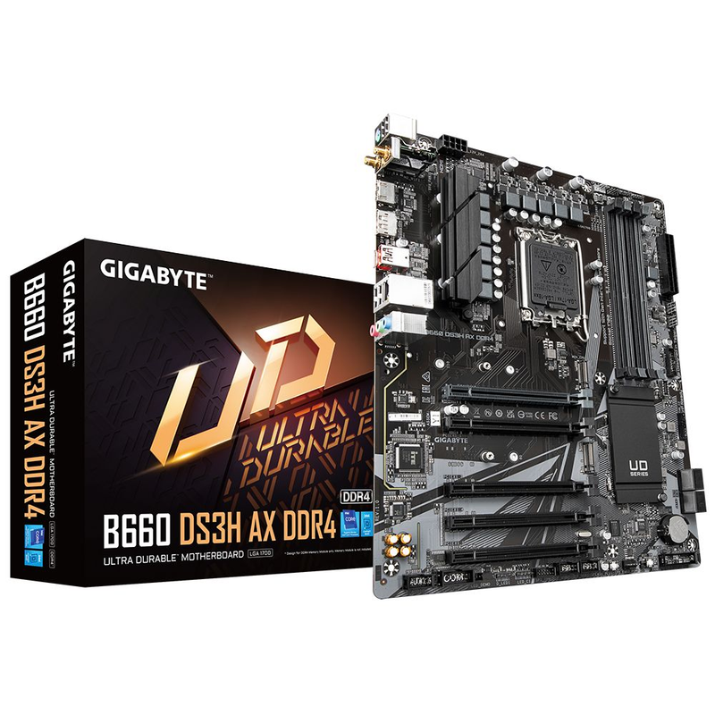 GIGABYTE B660 DS3H AX DDR4 - Carte Mère Socket Intel LGA1700 | DIY Micro