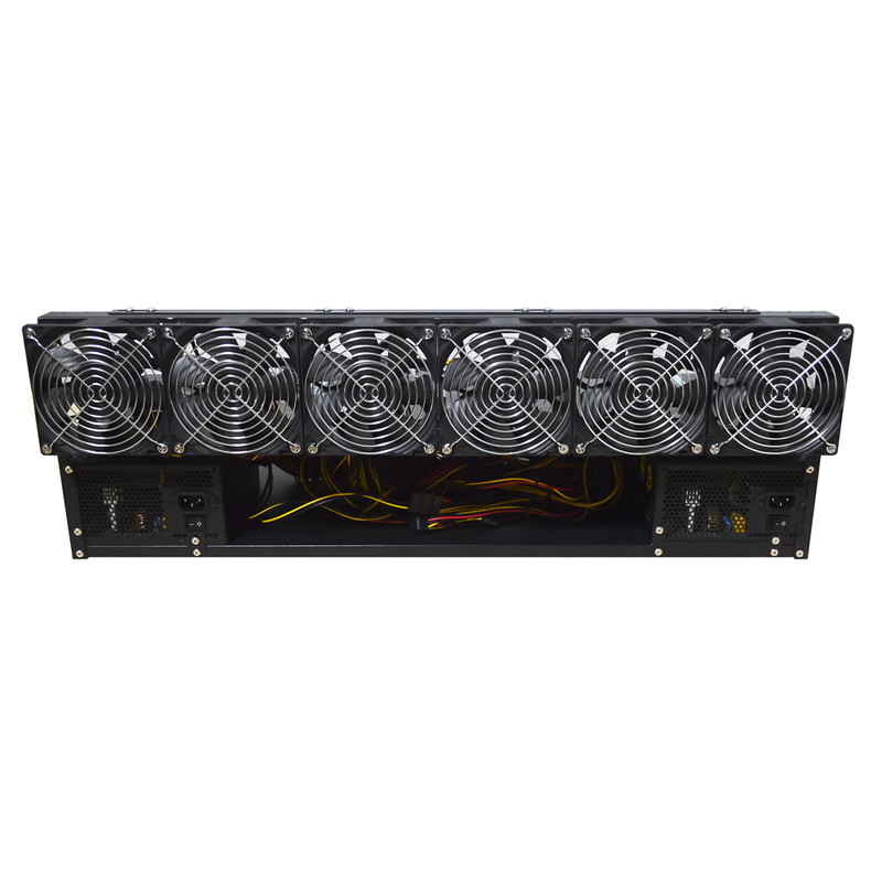 Cadre Rig Mining Ouvert Support 12 GPU - diymicro.fr