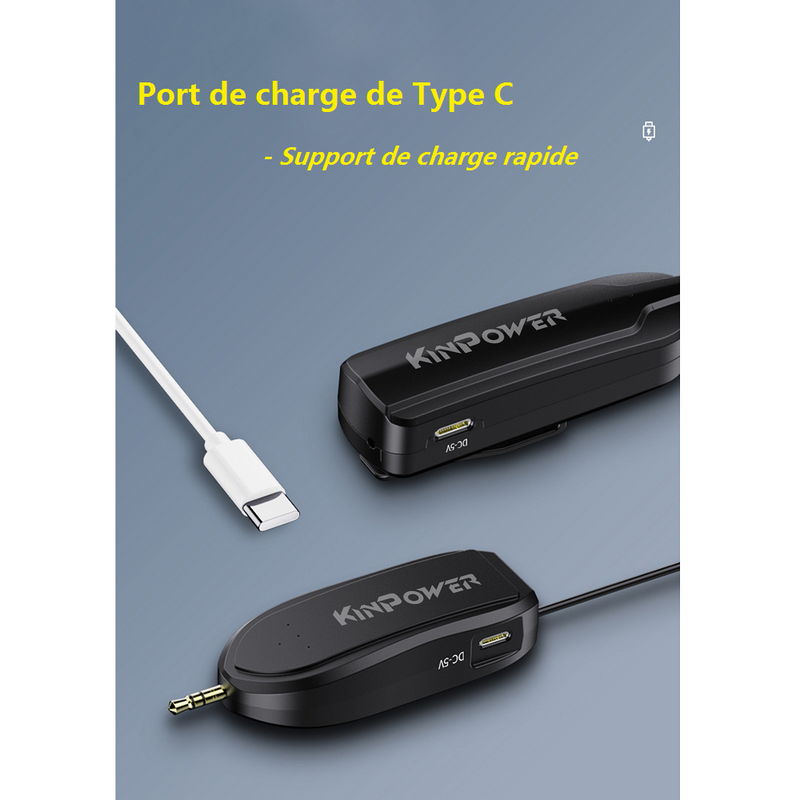 Micro Cravate d'enregistrement sans fil UHF pour Smartphone Tablette Caméra vidéo et Ordinateur - diymicro.fr