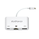 Adaptateur Concentrateur Lightning vers Ethernet RJ-45 avec Port USB OTG et Port de charge Lightning 3 en 1 - diymicro.fr