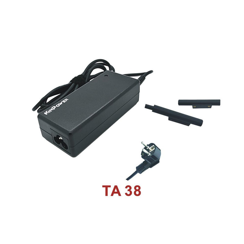 Chargeur Compatible 15V-4A 60W Pour Ordinateur Tablette Microsoft Surface Book Series