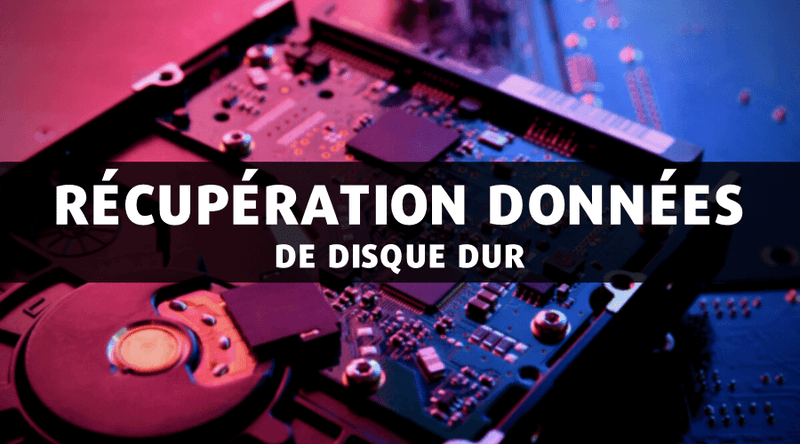 récupération de données de disque dur