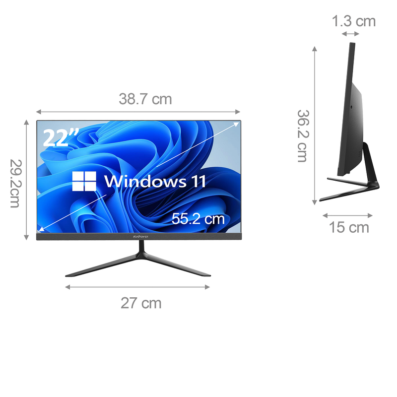 PC All-in-one 22'' Intel i5-13400 SSD 1TB - PC sur mesure | DIY Micro