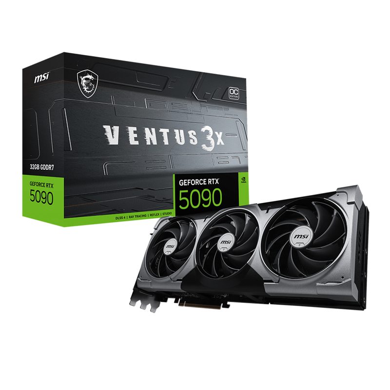 GeForce RTX 5090 - MSI Ventus 3X OC GDDR7 32GB | DIY Micro