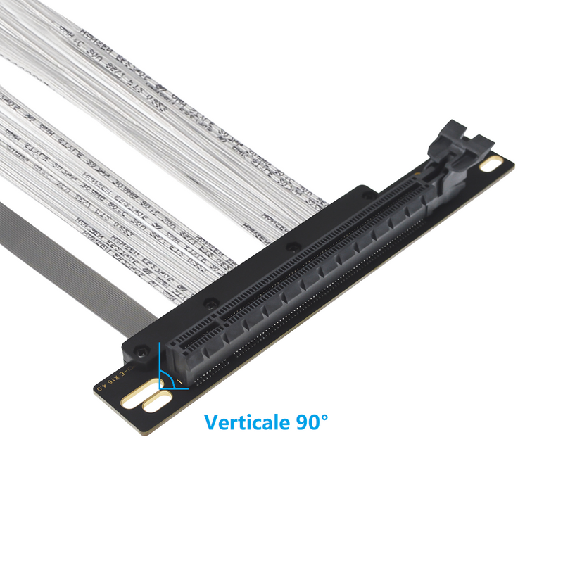 Câble Riser Carte graphique PCI-Express 4.0 16x 256G/bps 40cm