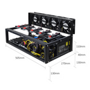 Rig Minage Plateforme Ouverte 3200W - 5 GPU PCI-E Riser Mode | DIY Micro