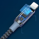 Câble USB Charge Rapide Lightning vers USB A Mâle 5V-2.4A 12W PD 1.2M