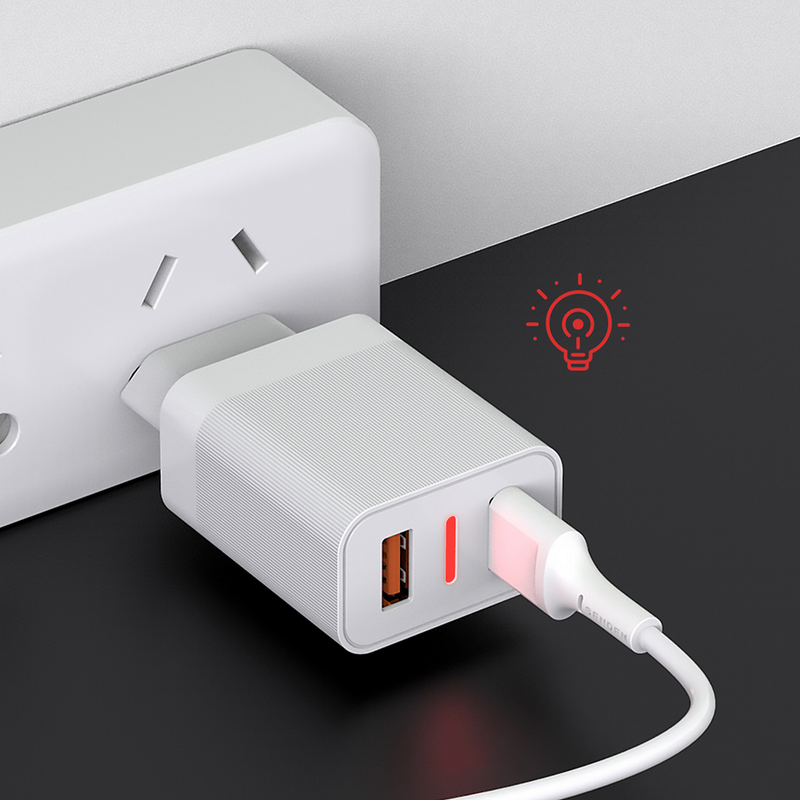 Kit Chargeur Prise Secteur Lightning Charge Rapide USB A 2.4A 12W | DIY Micro