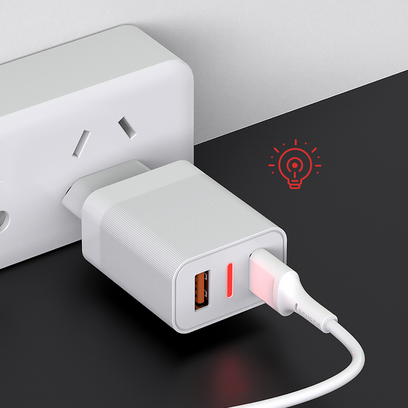 Kit Chargeur Prise Secteur USB C Charge Rapide USB A 2.4A 12W | DIY Micro