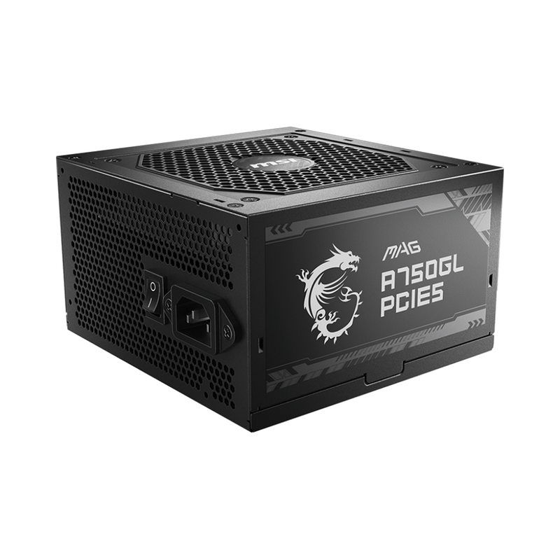 MAG A850GL - Alimentation ATX 3.0 Modulaire MSI 850W Gold | DIY Micro