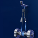 Câble USB Charge Rapide Lightning vers USB A Mâle 5V-2.4A 12W PD 1.2M