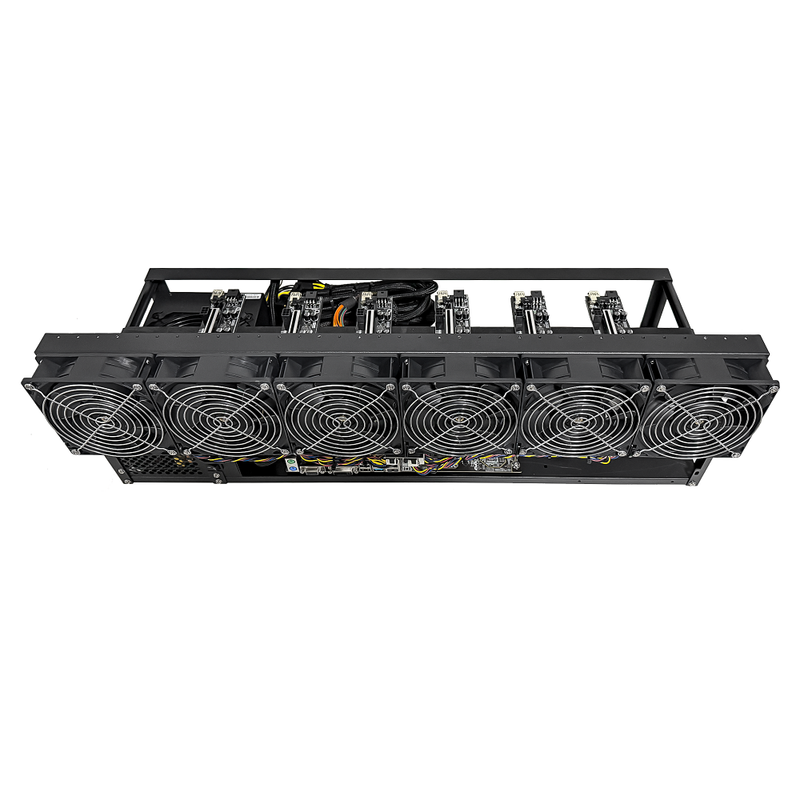 Rig Minage Plateforme Ouverte Sans GPU 3200W - PCIe 16Pin | DIY Micro