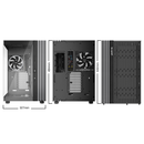 BEQUIET Liget Base 900 FX - Châssis Moyen Tour en verre transparent | DIY Micro