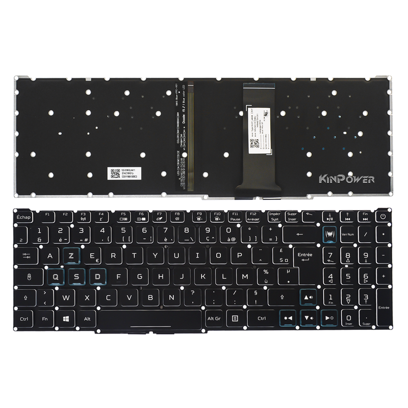 Clavier Acer Predator Helios 300 PH315-53 Nappe large | DIY Micro