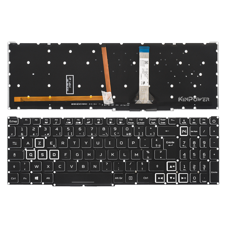 Clavier Acer Nitro 5 AN515-45 AN515-56 AN515-57 AN515-58 | DIY Micro