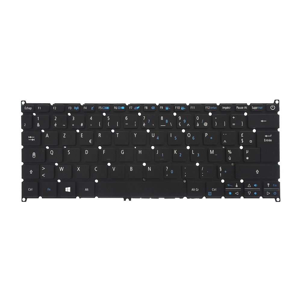 Plasturgie + Clavier FR pour ACER Swift 3 SF314-52 / SF314-52G - N17P3 - Original Français Azerty