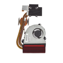 Ventilateur de CPU Fan 4Pin pour Asus GL553V