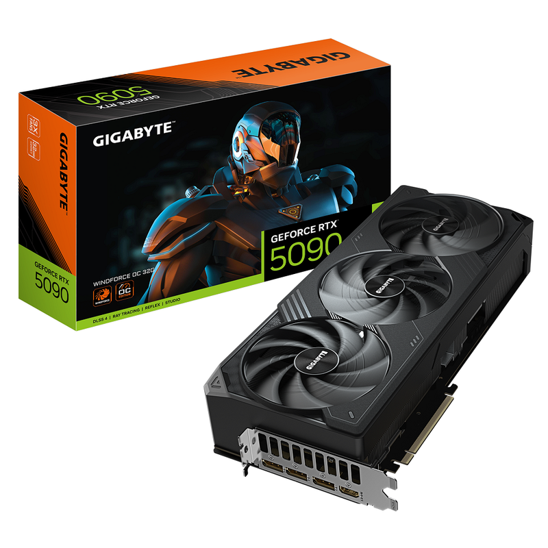 GeForce RTX 5090 - Gigabyte WINDFORCE OC GDDR7 32GB | DIY Micro