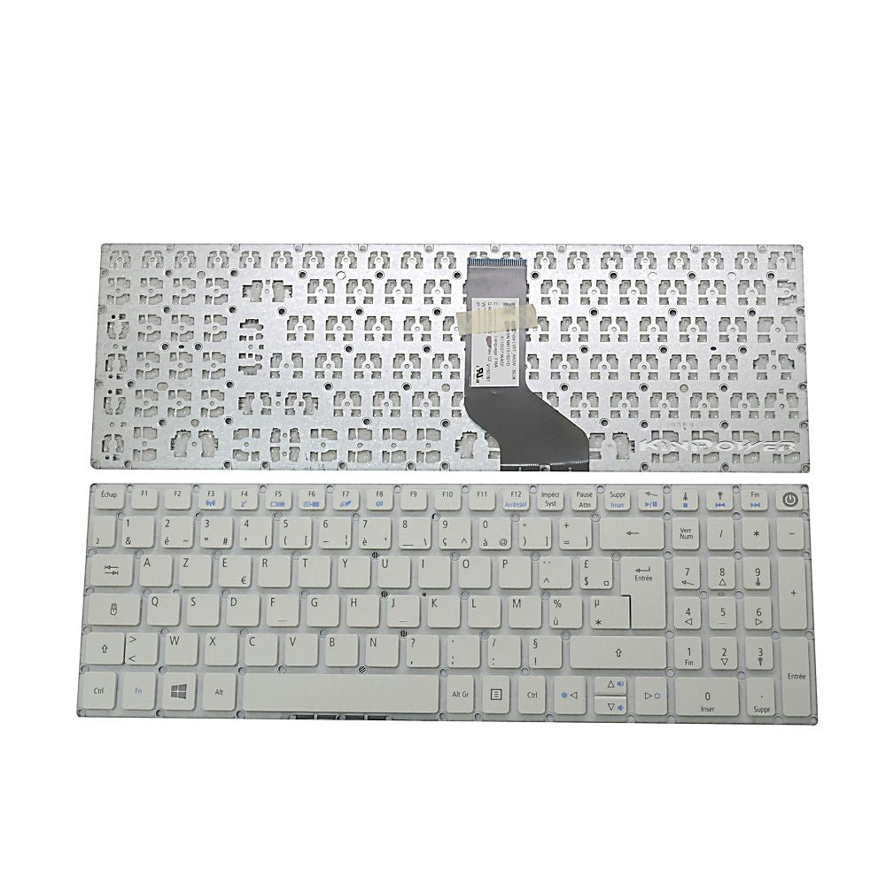 Clavier AZERTY Français Pour Acer Aspire 3 A315 – Modèles .32 .33 .52 .53 – Noir, Remplacement