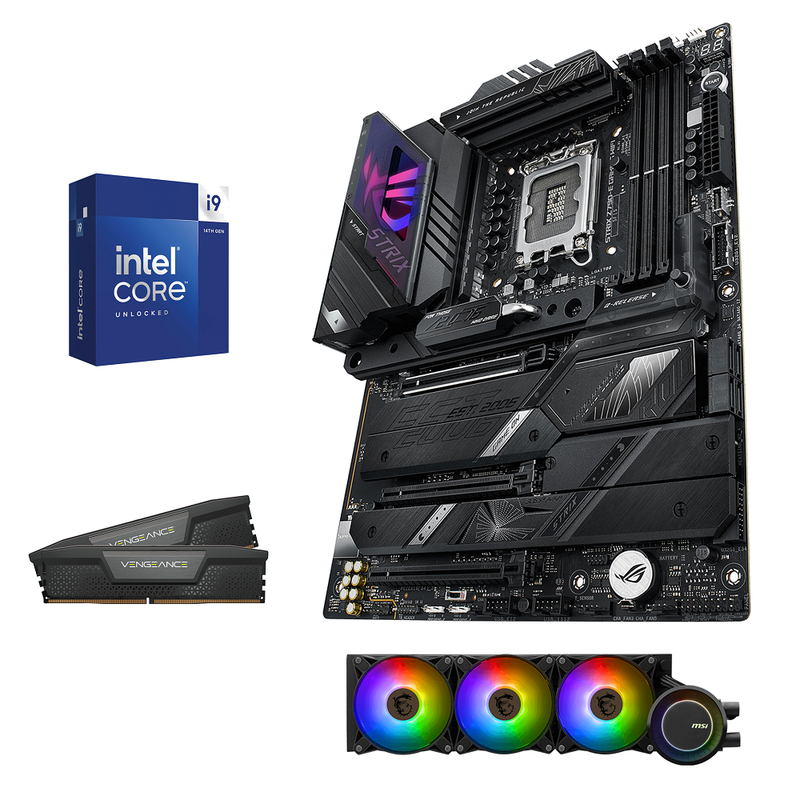 Kit d'évolution Intel Core i9-14900K - ASUS Rog Z790-F Gaming | DIY MICRO