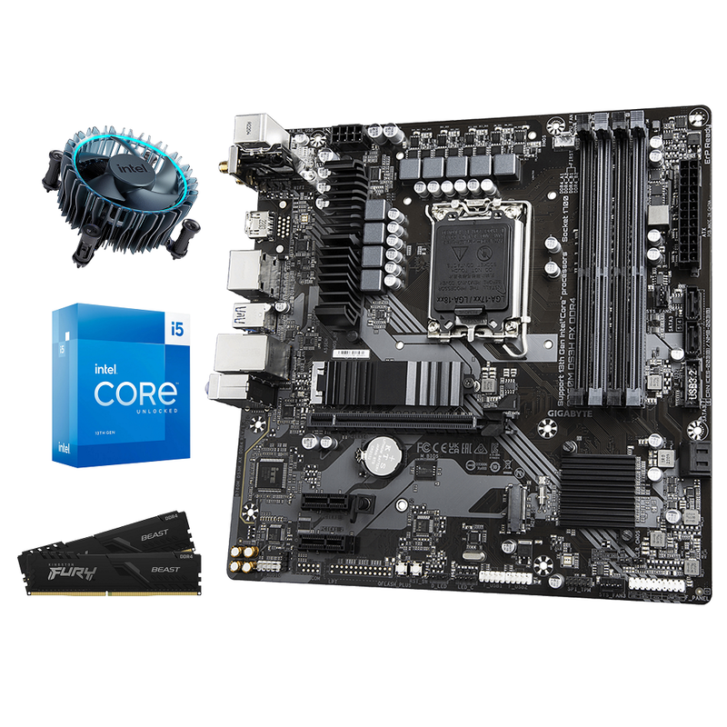 Kit d'évolution Intel Core i5-13400 - B760M DS3H AX Sur Mesure | DIY Micro