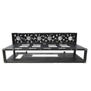 Cadre Rig Mining Ouvert Support 8 GPU Pour l'extraction Crypto Monnaie - diymicro.fr