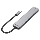 Adaptateur Concentrateur Type C vers HDMI 4K,USB3.0,Lecteur SD/TF,Type C Data/PD 5 en 1 - diymicro.fr