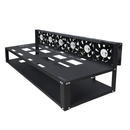 Cadre Rig Mining Ouvert Support 8 GPU Pour l'extraction Crypto Monnaie - diymicro.fr