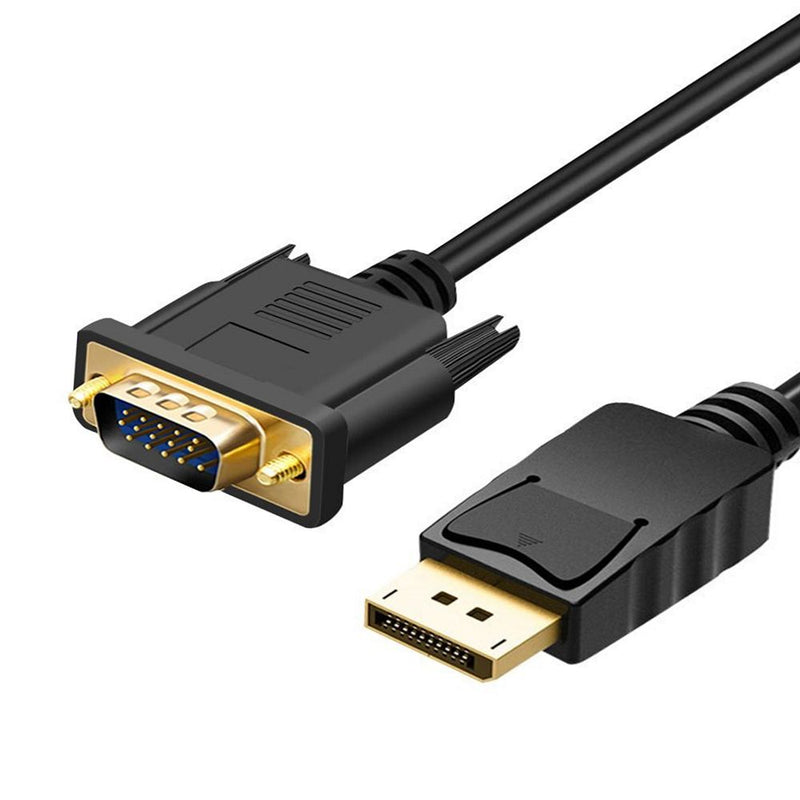 Kinpower Câble DisplayPort VGA Mâle Mâle 1M 1920 x 1080 VGA HD