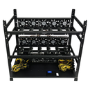 Rig Minage Plateforme Ouverte 5200W - Supportant 12GPU | DIY Micro