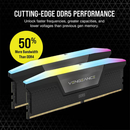Corsair Vengeance RGB 32GB (2 x 16GB) - DRAM DDR5 6000MHz Noir | DIY Micro