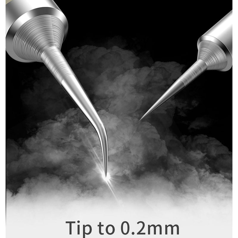 BST-B900M-T Lot de 2 pointes de fer à souder à fil volant en cuivre de 0,2 mm sans oxygène - diymicro.fr