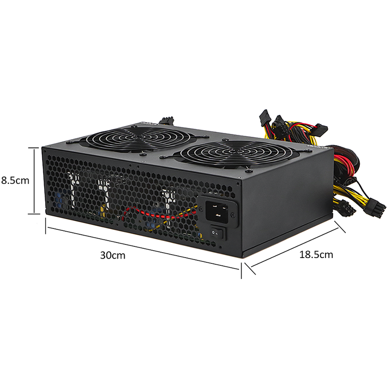 Alimentation Rig Minage ATX 3600W 90 Plus Platinum | DIY MICRO