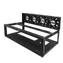 Cadre Rig Mining Ouvert Support 6 GPU Pour l'extraction Crypto Monnaie- diymicro.fr