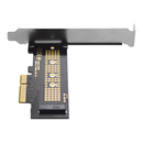 Caddy Carte PCI Express 4X Supporte SSD M.2 NVME Format M KEY - diymicro.fr
