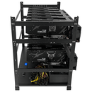Rig Minage Plateforme Ouverte 5200W - 12 GPU RTX 3060 Ti | DIY Micro