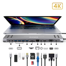 Station d'accueil Concentrateur Type C vers HDMI 4K 12 en 1 | DIY Micro