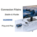 Récepteur d'affichage Dongle HDMI 5G Full HD 1080P 2 en 1 - diymicro.fr