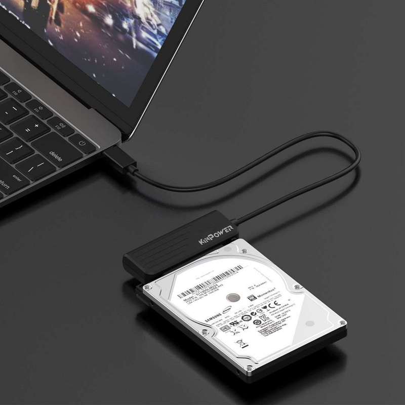 Kinpower Adaptateur USB Type C vers SATA 2.5" HDD auto-alimenté - diymicro.fr