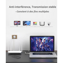 Kinpower Câble Réseau Ehternet RJ-45 S/FTP CAT7 droit Blindé Mâle Mâle 10Gbps - diymicro.fr