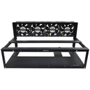 Cadre Rig Mining Ouvert Support 6 GPU Pour l'extraction Crypto Monnaie- diymicro.fr