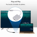 Kinpower Adaptateur convertisseur Type-C vers VGA - diymicro.fr