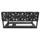 Cadre Rig Mining Ouvert Support 6 GPU Pour l'extraction Crypto Monnaie- diymicro.fr