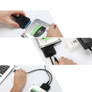 Kinpower Adaptateur USB 3.0 vers SATA 2.5" et 3.5" HDD Combo
