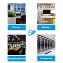 Kinpower Câble Réseau Ehternet RJ-45 S/FTP CAT7 droit Blindé Mâle Mâle 10Gbps - diymicro.fr