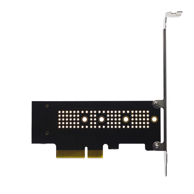 Caddy Carte PCI Express 4X Supporte SSD M.2 NVME Format M KEY - diymicro.fr